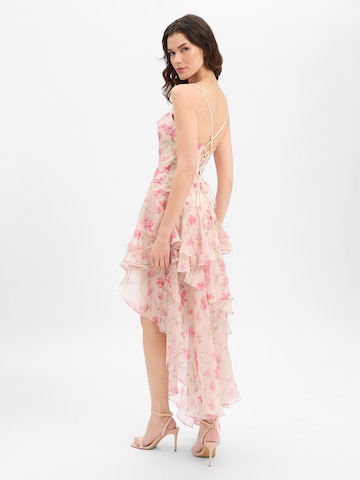 Luxuar Fashion Evening Dress in Beige