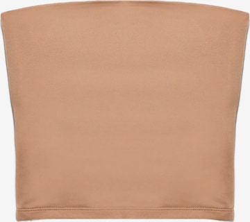 No Matter What Top 'Ernte' in Beige: Vorderseite