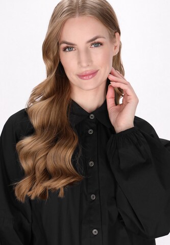 Chemisier 'Classic Look' DreiMaster Klassik en noir