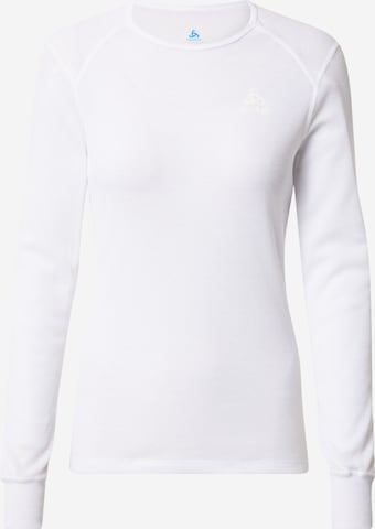ODLO - Camiseta funcional en blanco: front