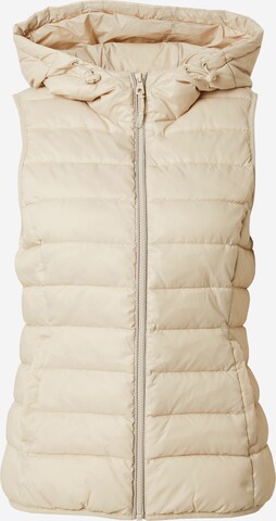 ONLY PLAY Sportbodywarmer 'NEW TAHOE' in Beige: voorkant