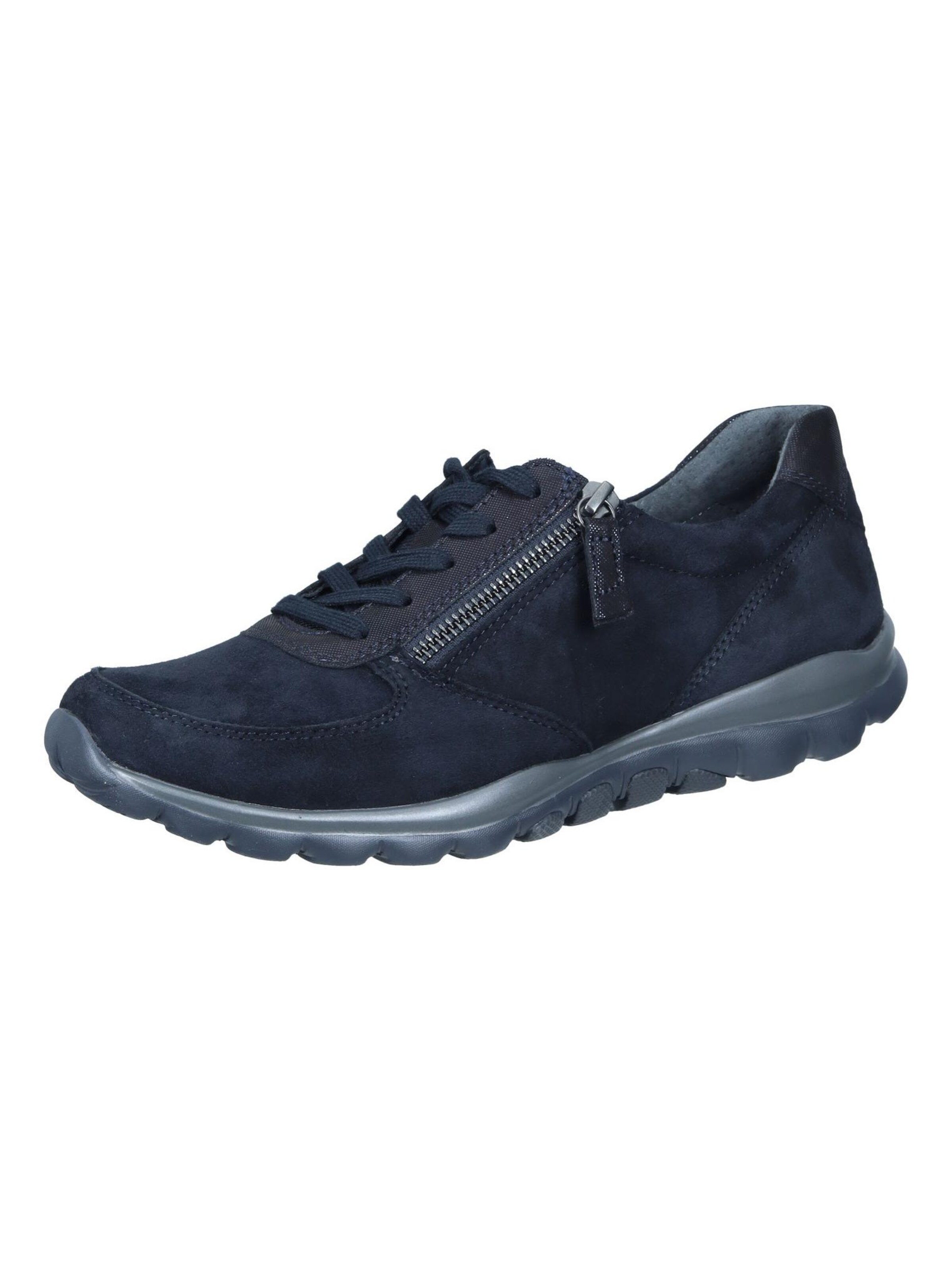 GABOR Classic Flats in Blue: front