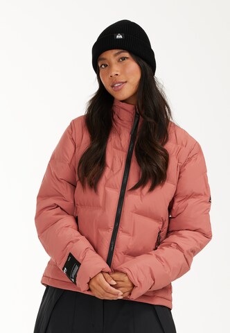 SOS Winter Jacket 'Alagna' in Red: front