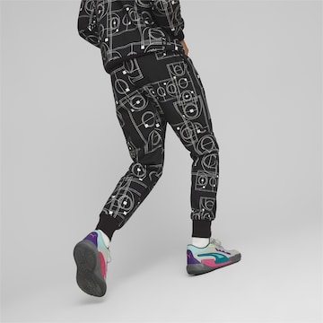 Effilé Pantalon de sport 'Courtside Booster' PUMA en noir