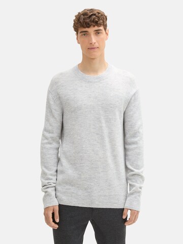 TOM TAILOR DENIM Trui in Grijs: voorkant