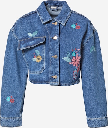 ONLY Between-Season Jacket 'EMILIE' in Blue: front