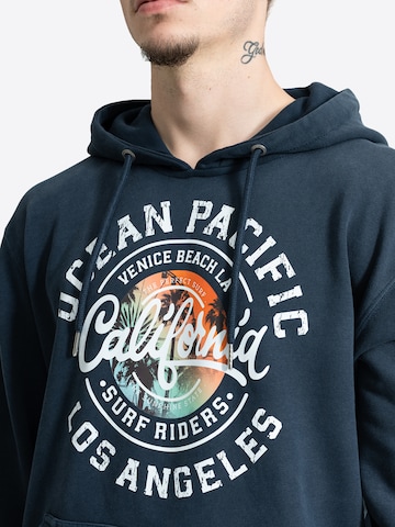 Ocean Pacific Sweatshirt 'Arugam' in Blue