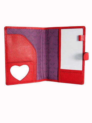 petit amour Document Bag 'LEONA' in Red
