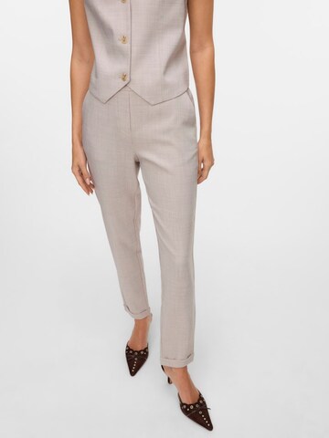 VERO MODA Tapered Broek 'VMCASSIDY' in Grijs