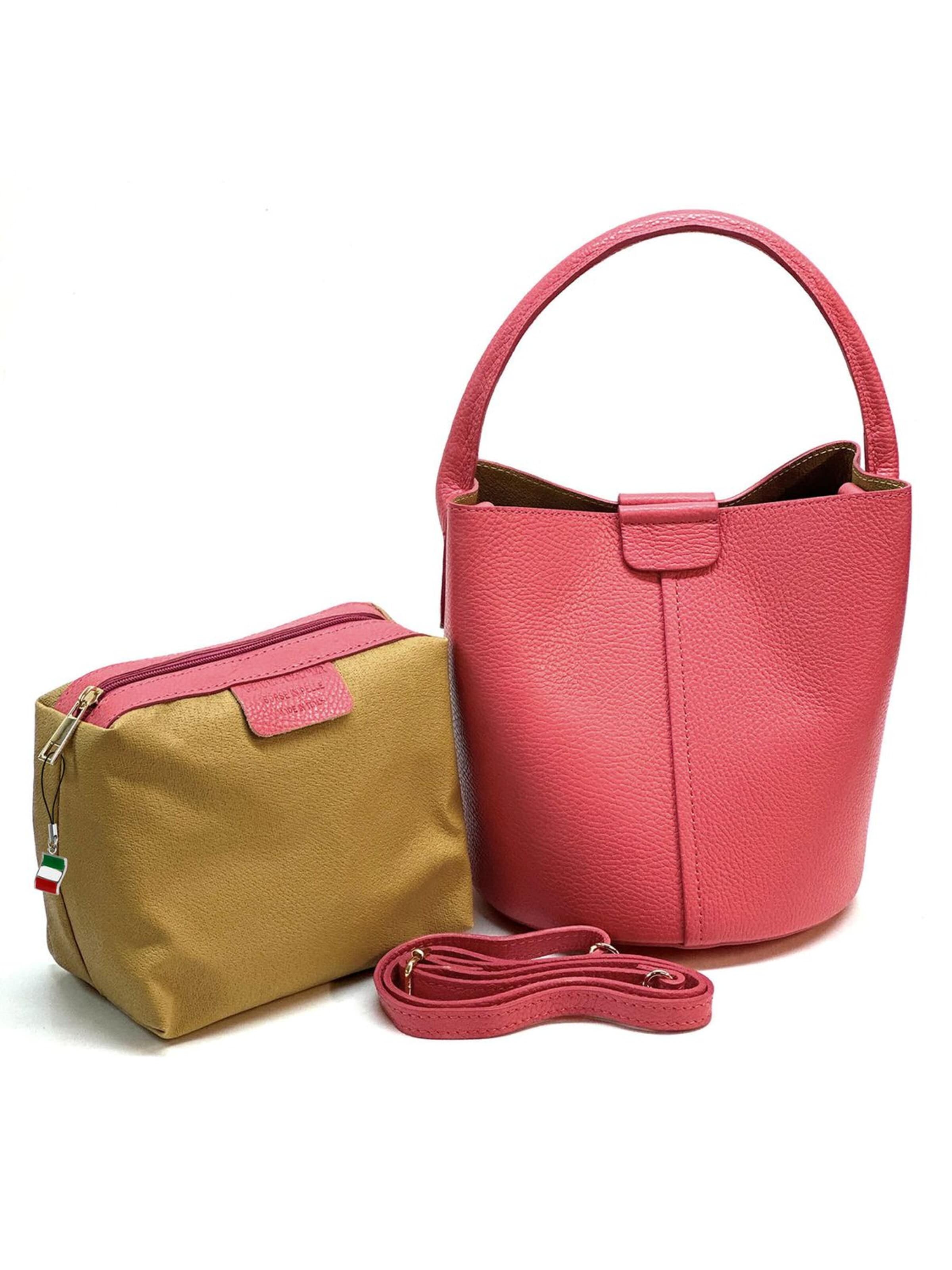 Florence Handbag in Orange: front