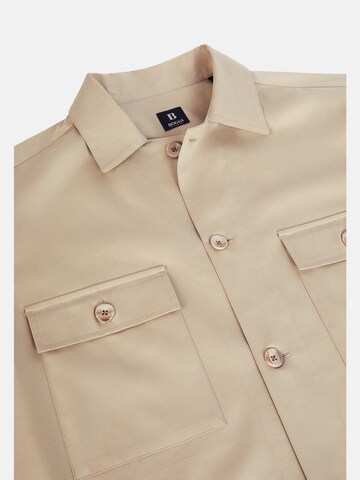 Boggi Milano Regular fit Between-Season Jacket in Beige