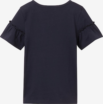 TOM TAILOR T-Shirt in Blau