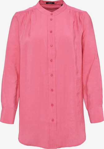 OPUS Blouse in Roze: voorkant