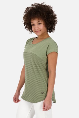 Alife and Kickin Shirts 'ClarettaAK' i grøn: forside