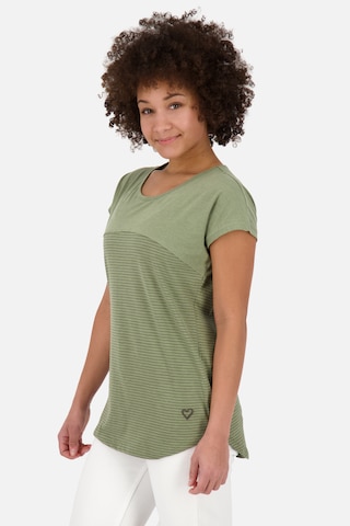 Alife and Kickin Shirt 'ClarettaAK' in Green: front