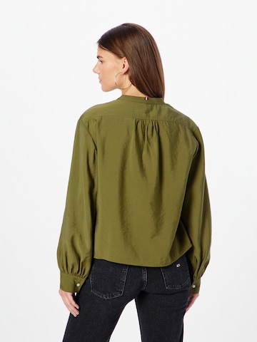 Camicia da donna di TOMMY HILFIGER in verde