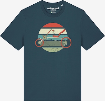 T-Shirt 'Recumbent Bike' Watapparel en vert : devant