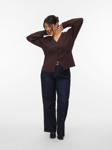 Giacchetta 'LUCCA' di Vero Moda Curve in marrone