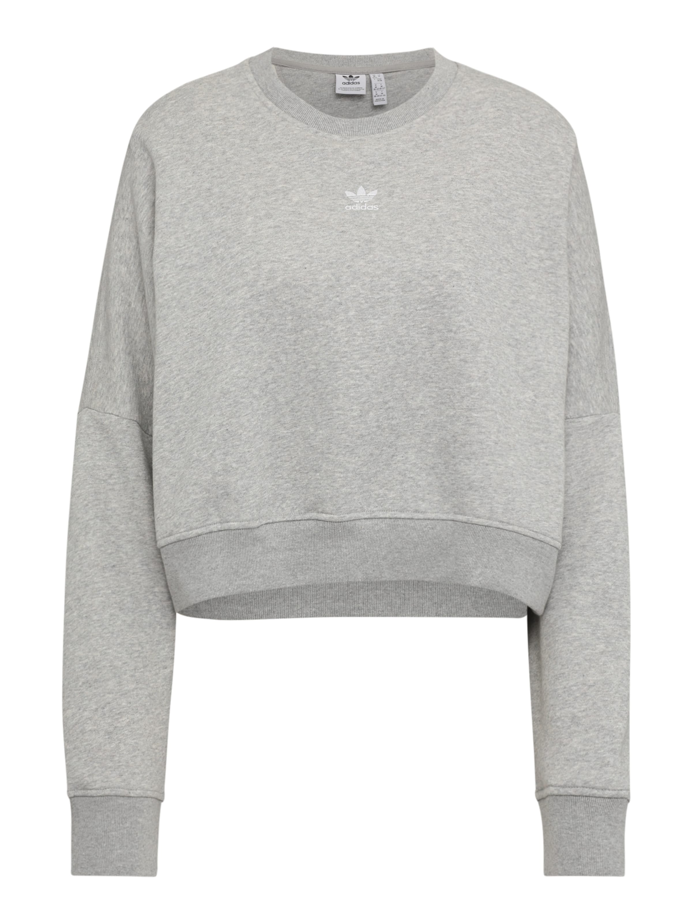 ADIDAS ORIGINALS Sweatshirt 'Essentials' i grå: forside
