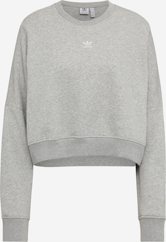 ADIDAS ORIGINALS Sweatshirt 'Essentials' in Grey: front
