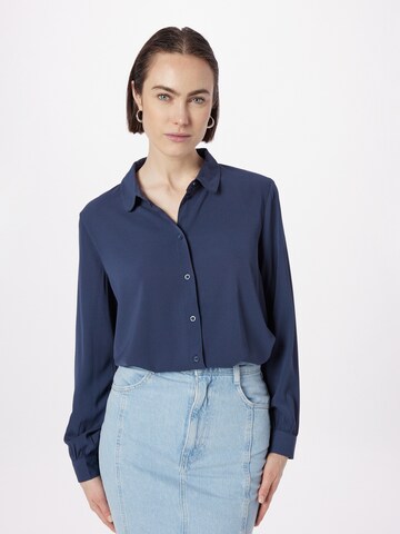 JDY Blouse 'BROOKE' in Blauw: voorkant