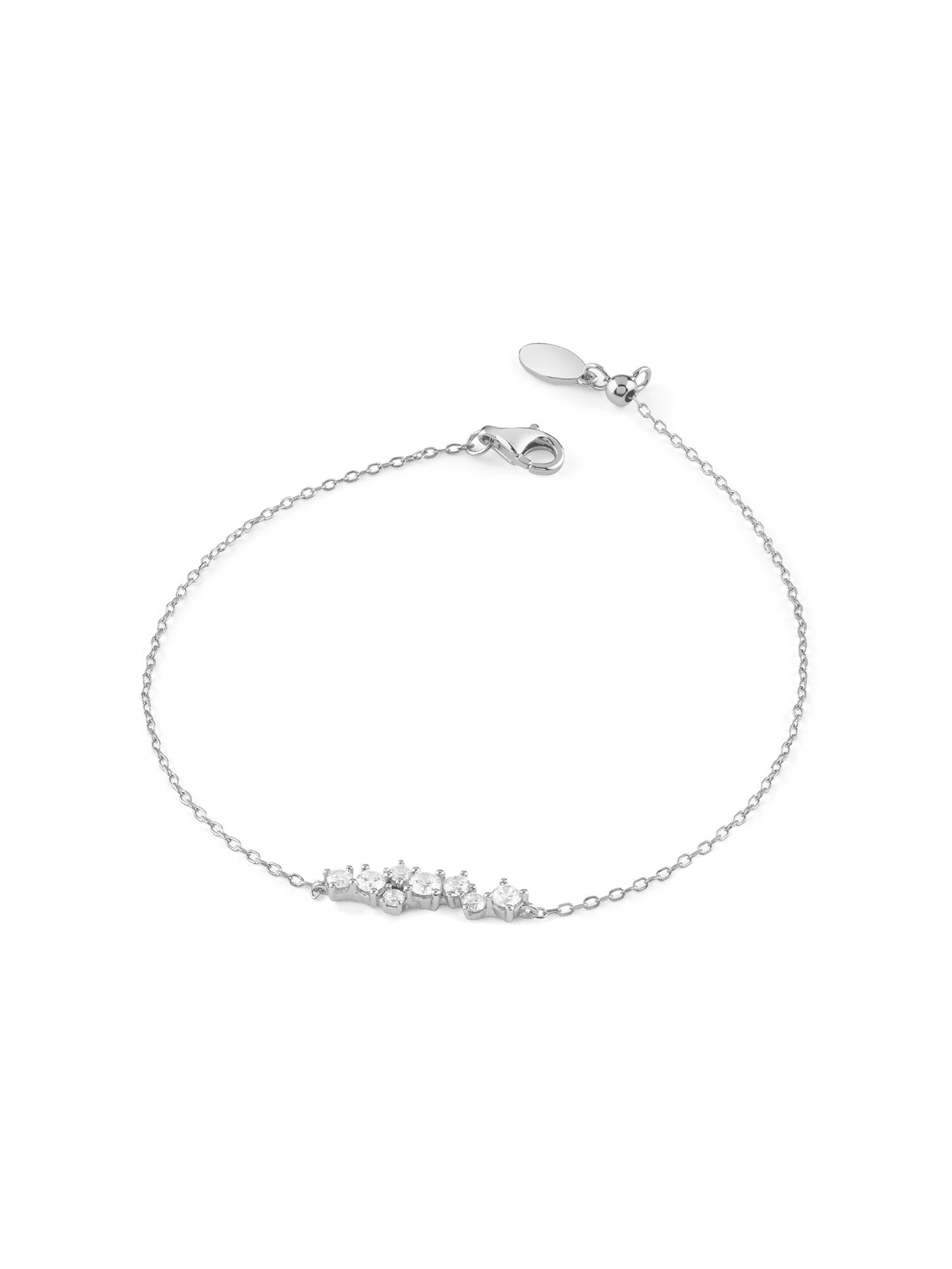 GUESS Bracelet 'Jardin' in Silver: front