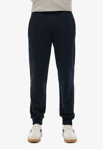 Superdry Tapered Hose 'Essential' in Blau: Vorderseite
