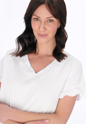 Chemisier Usha en blanc