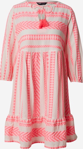 Marks & Spencer Shirt Dress in Pink: front