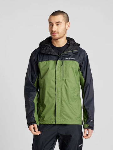 COLUMBIA Outdoorjas in Groen: voorkant