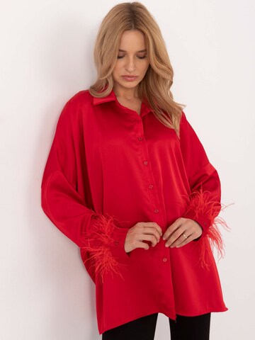 Madnezz House Bluse in Rot: Vorderseite