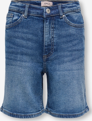 ONLY GIRLS Jeans 'KOGJUICY' in Blauw: voorkant