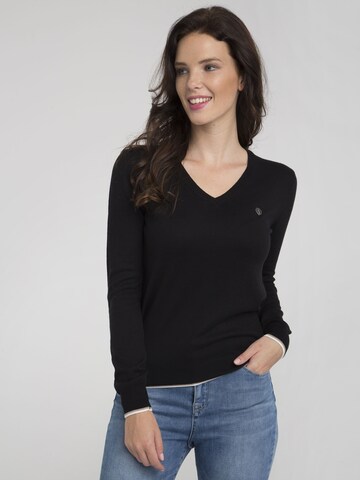 Sir Raymond Tailor Sweater 'Susan' in Black: front