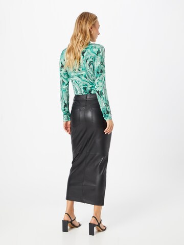 River Island - Falda 'MIDAXI' en negro