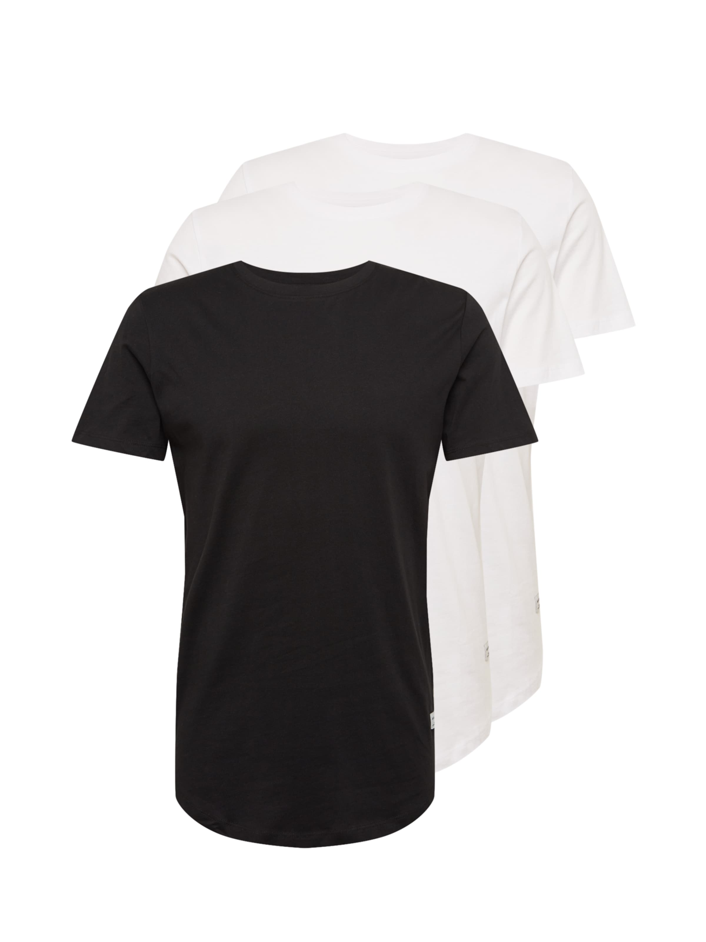 T-Shirt 'Noa' JACK & JONES en noir : devant