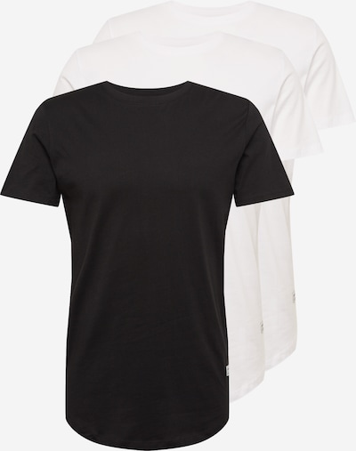 JACK & JONES Majica 'JJENoa' veličine XS u crna / bijela, Pregled proizvoda