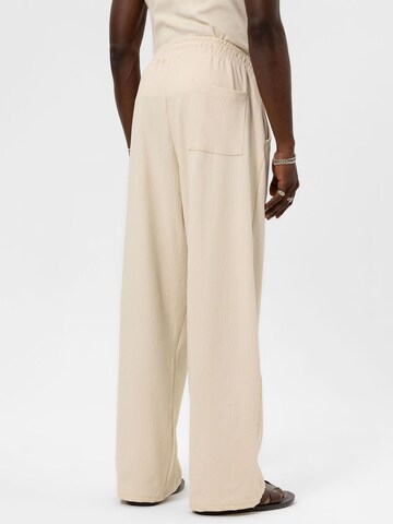 Loosefit Pantaloni 'Golden Alexander' di VAMOS CLO in beige
