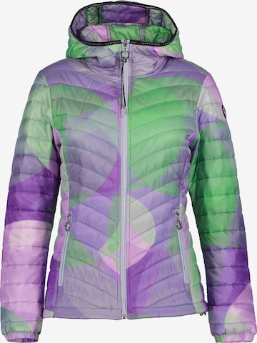LUHTA Zunanja jakna 'Henttola' | vijolična barva: sprednja stran