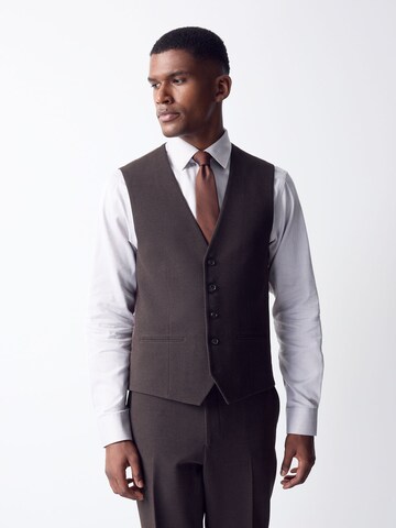 Next - Chaleco para traje en marrón: frente