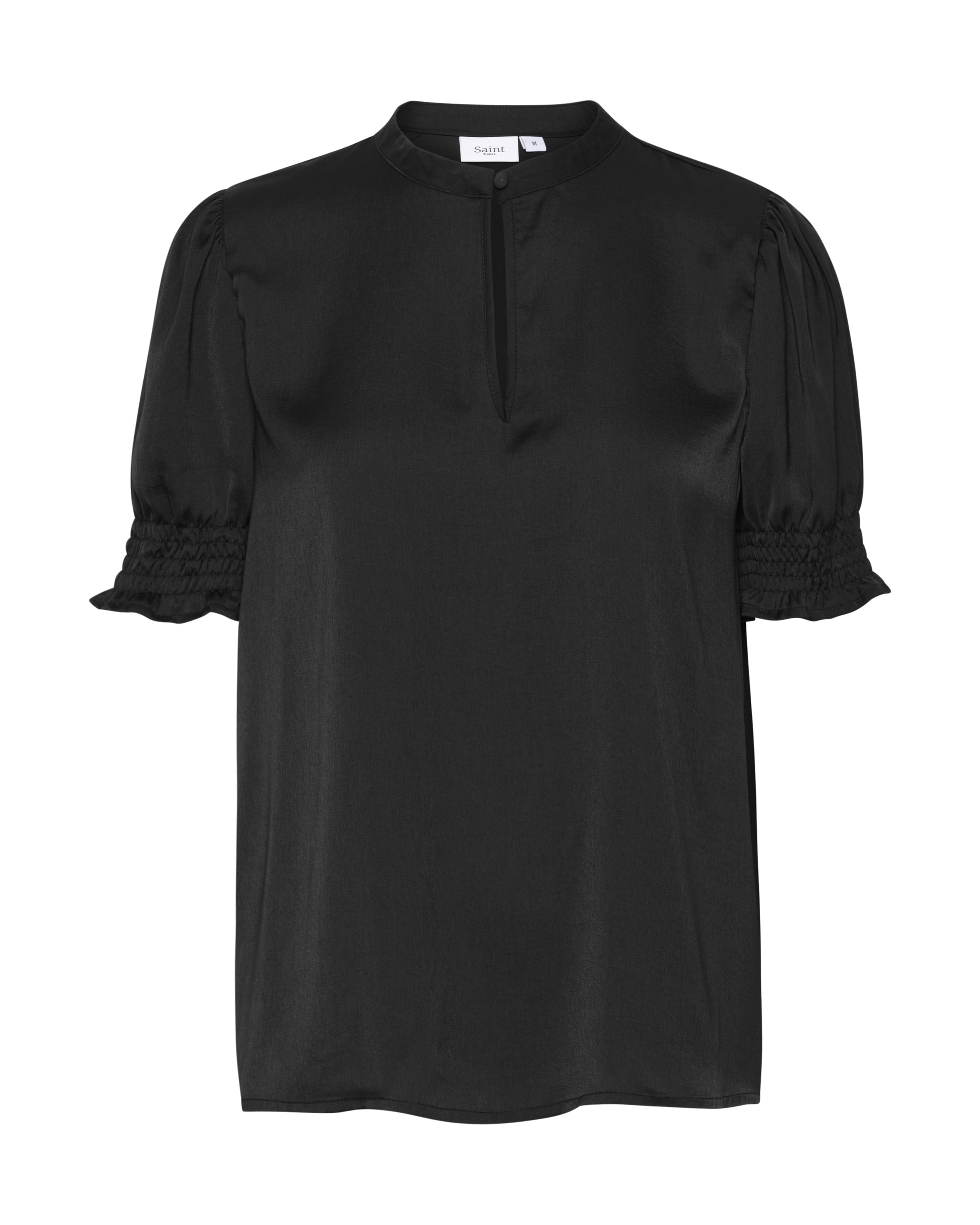 SAINT TROPEZ Bluse 'Nunni' i sort: forside