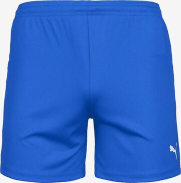 PUMA Regular Workout Pants 'Team Goal 23 Knit' in Blue: front