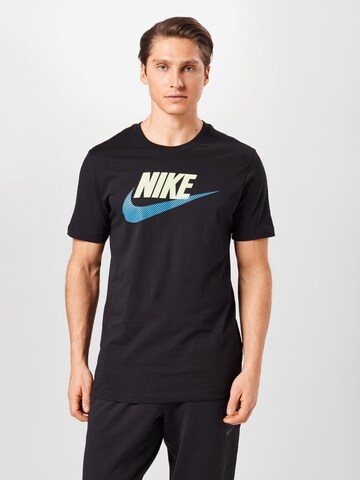 Tricou de la Nike Sportswear pe negru: față