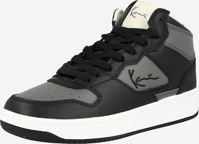 Sneaker alta Karl Kani di colore beige chiaro / grigio / nero, Visualizzazione prodotti