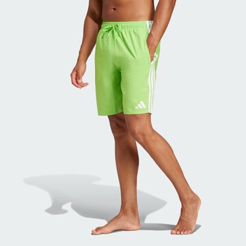 ADIDAS SPORTSWEAR Board shorts in Green: front