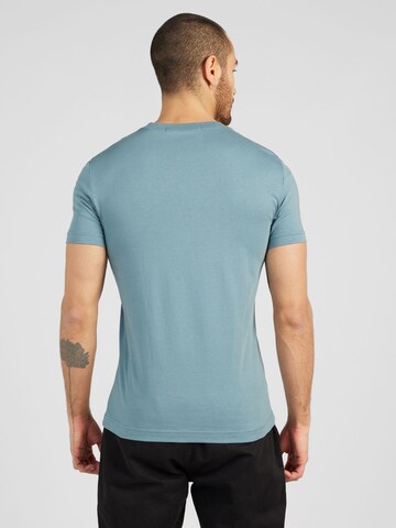 T-Shirt 'STACKED BOX' Calvin Klein Jeans en bleu