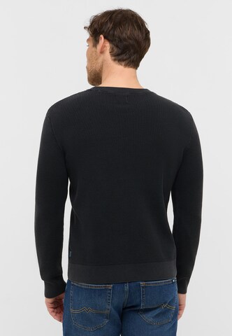 MUSTANG Pullover 'Elliot' in Schwarz