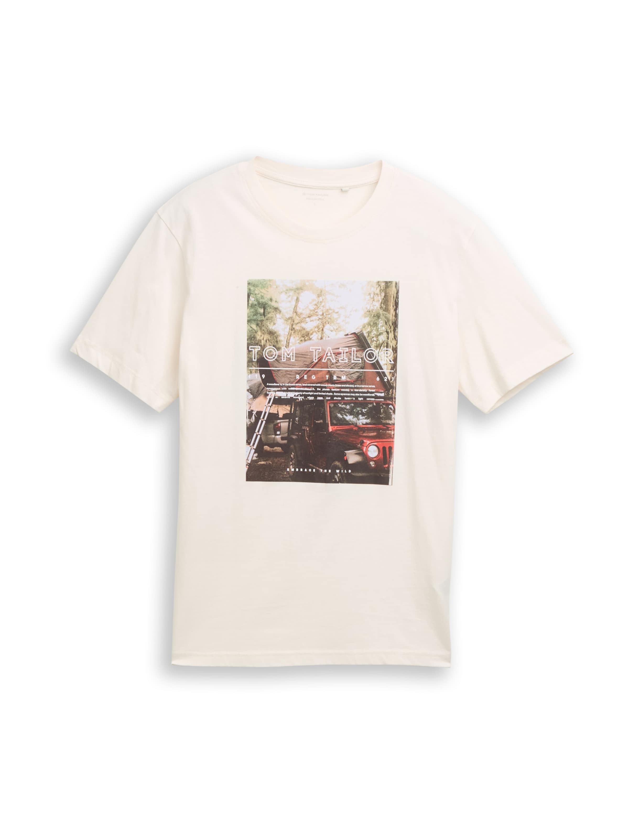 Maglietta di TOM TAILOR in bianco: frontale