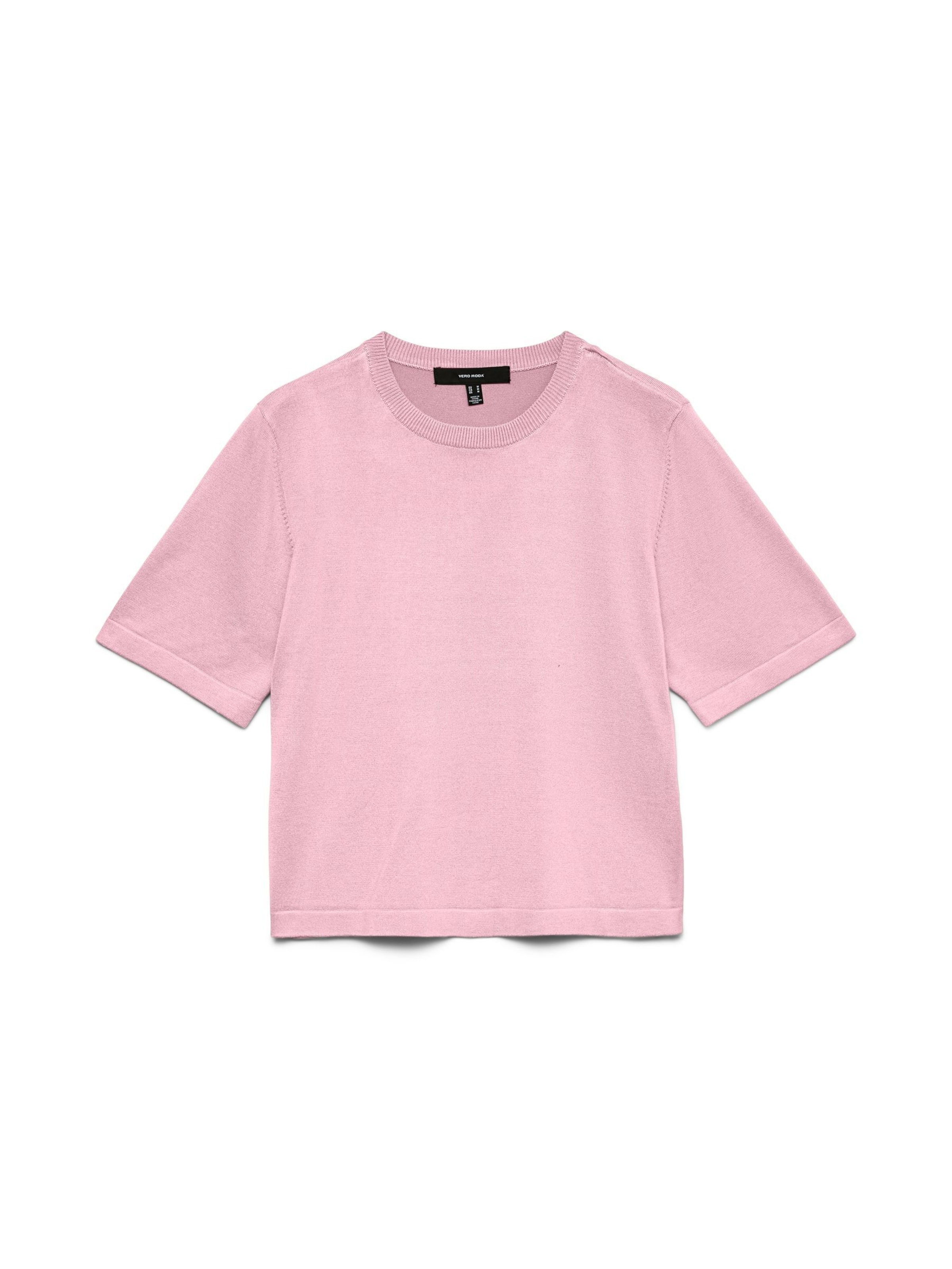 Pull-over 'VMSilje' VERO MODA en rose : devant