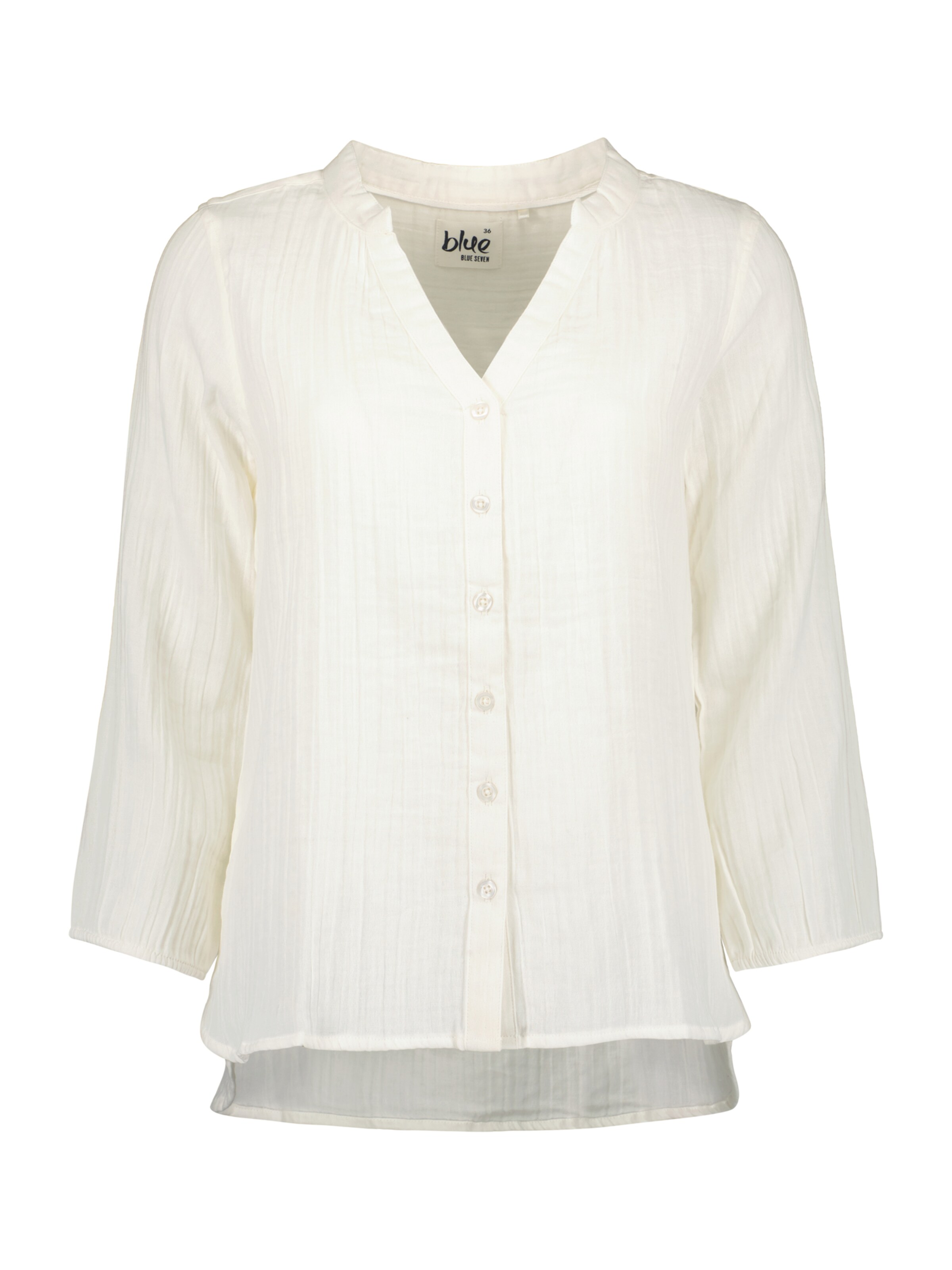 BLUE SEVEN - Blusa en blanco: frente