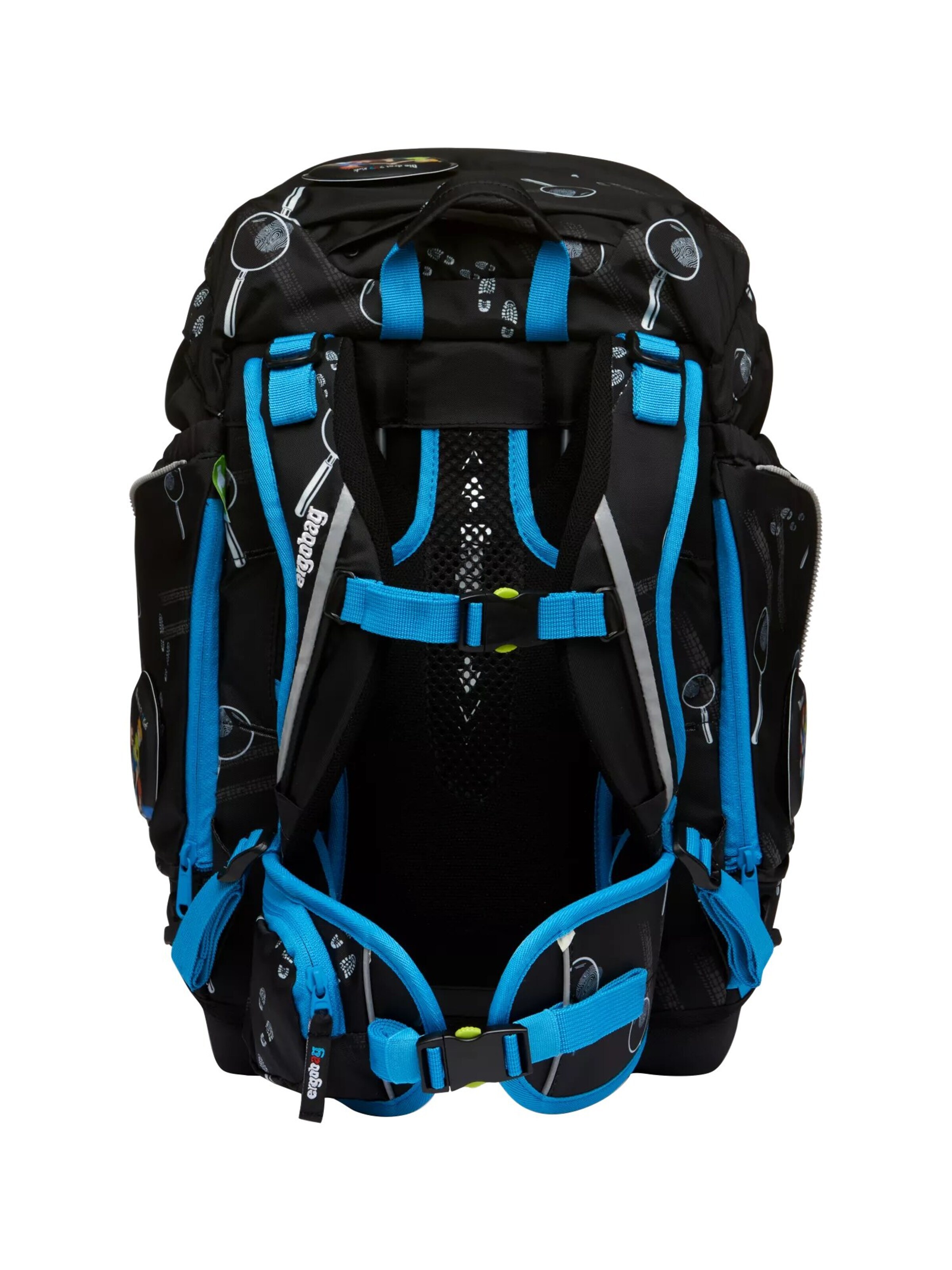 ergobag Backpack 'Schulranzen-Set pack Set' in Black